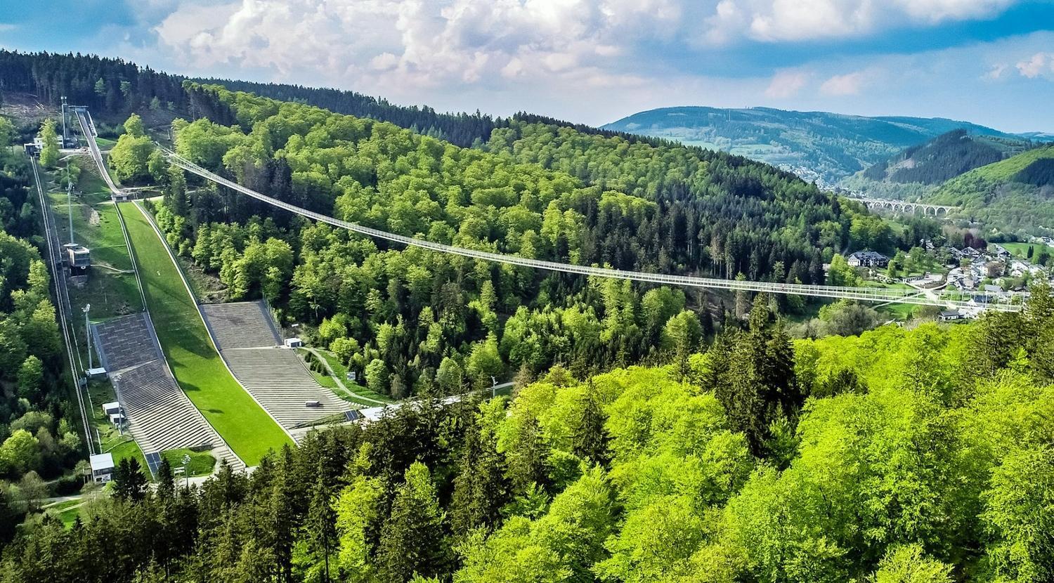 Komfort-Fewo Ettelsberg-Panorama Willingen  Buitenkant foto